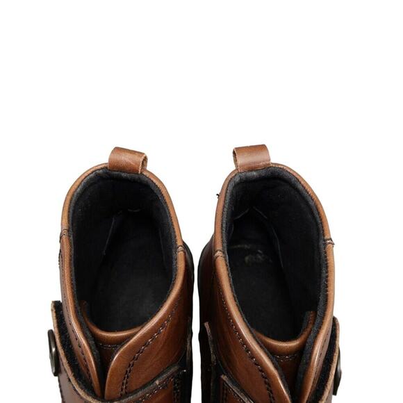 Josef Seibel Shoes Womens 37 Booties Fashion Classic Calla Leather Strap Slouchy - Picture 15 of 16